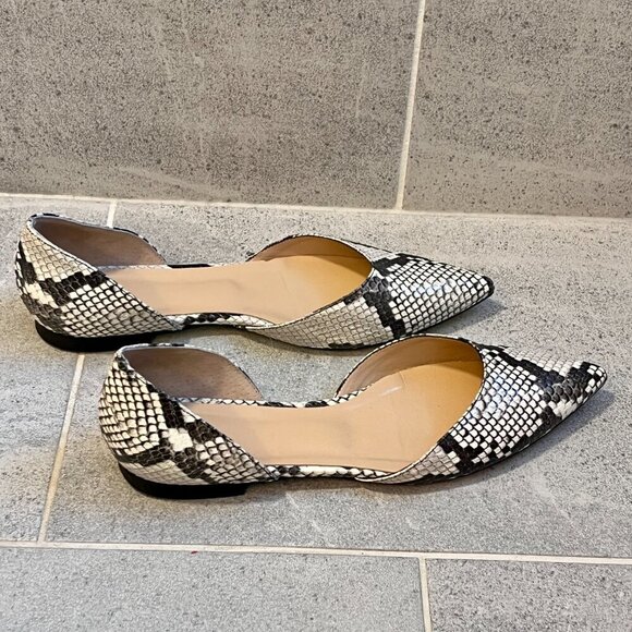 Gravitypope Woman's Convertible Snakeskin Flats Size 9 (40) - Picture 7 of 14